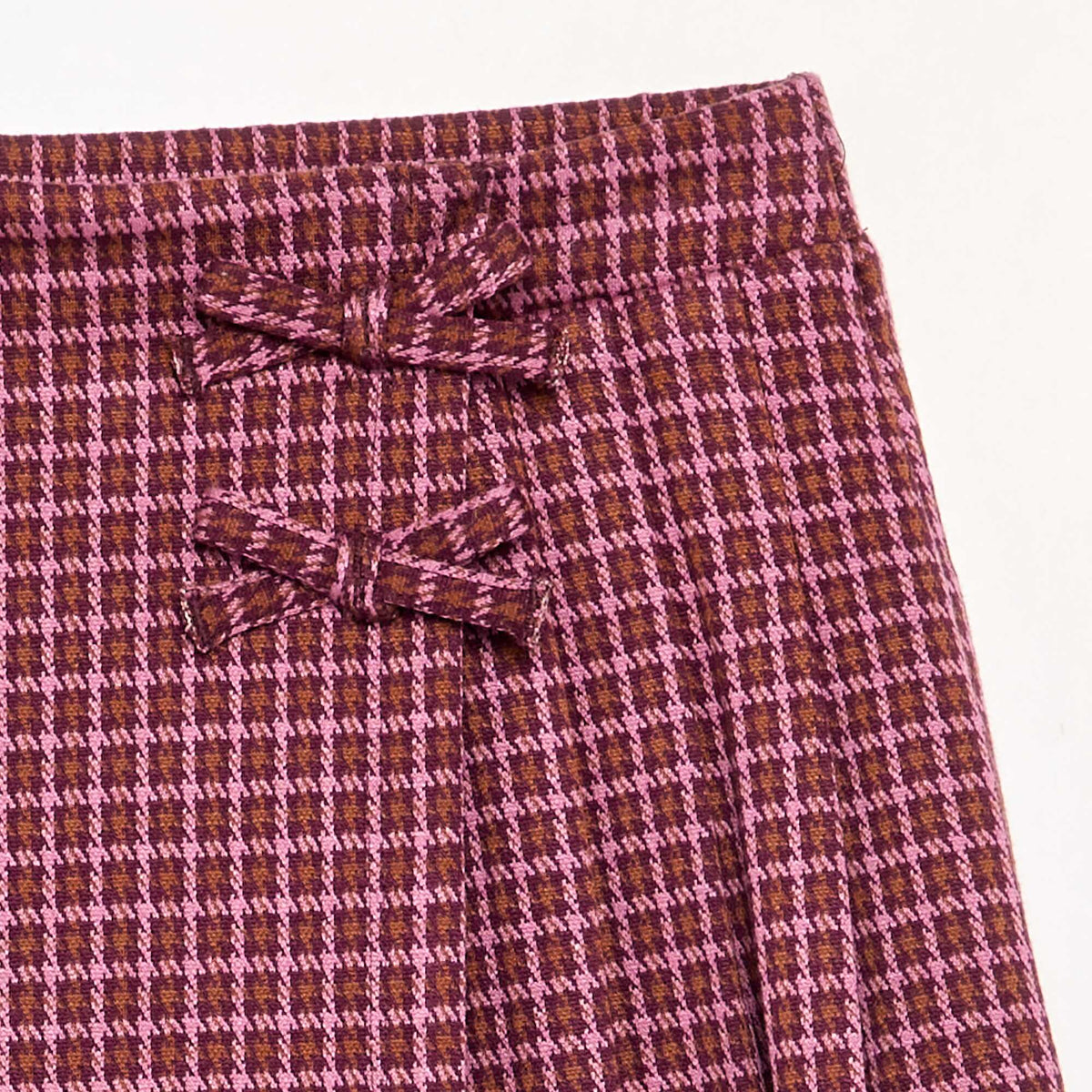 Jupe short à motif ROSE