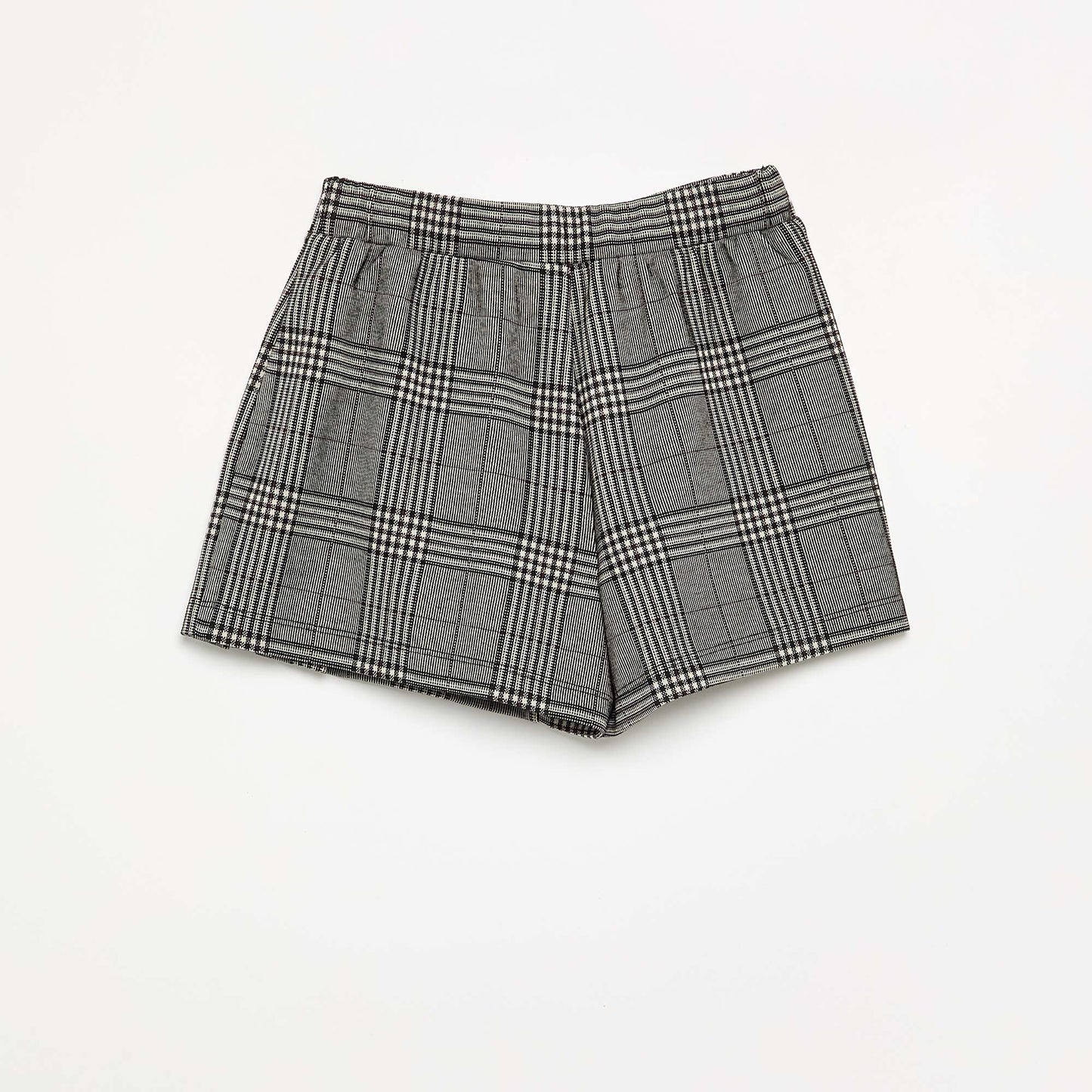 Jupe short à motif GRIS