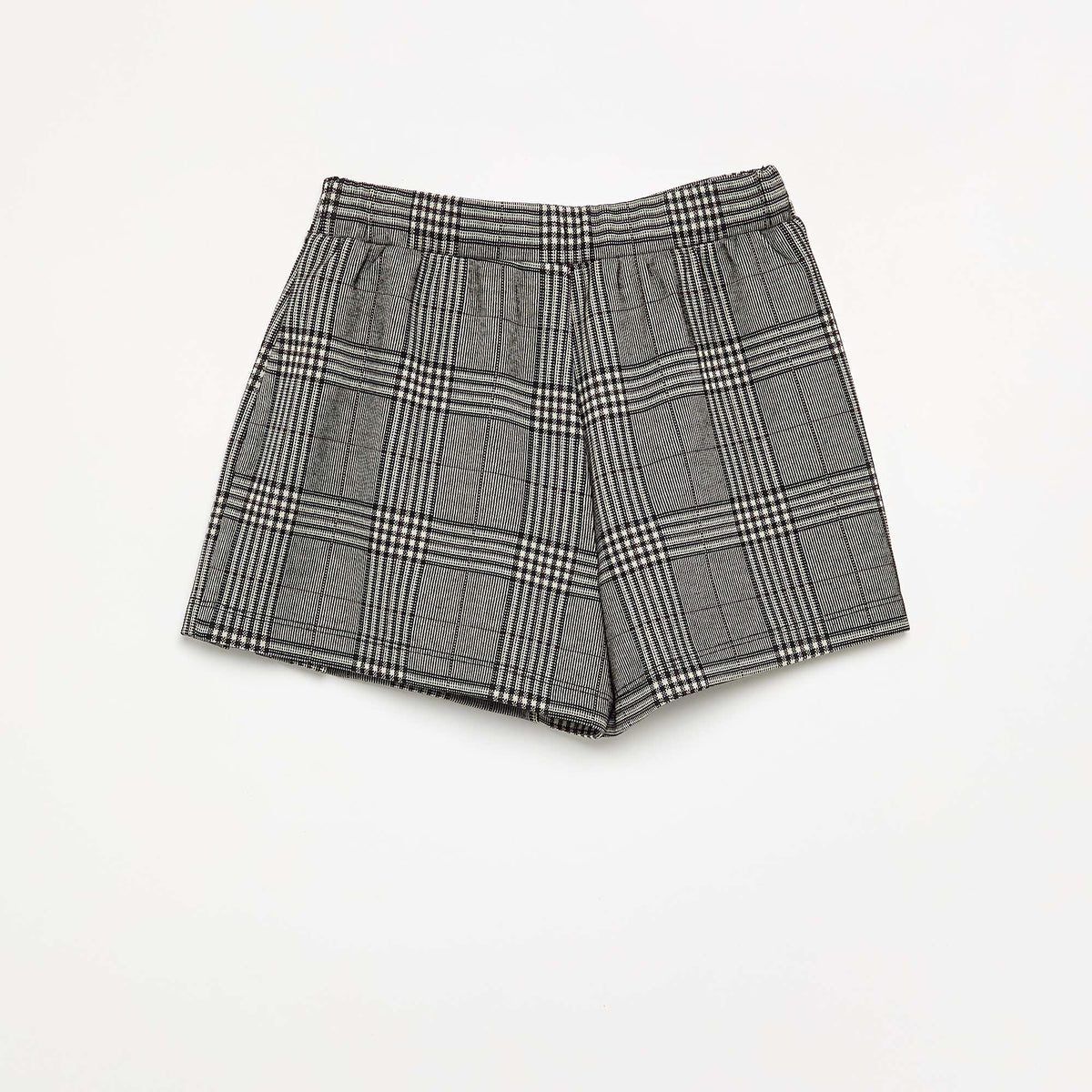 Jupe short à motif GRIS