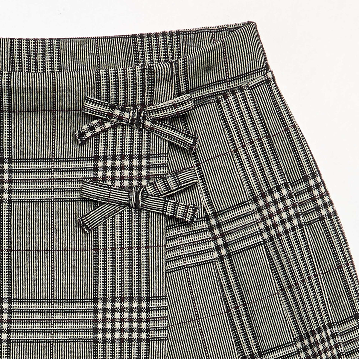 Jupe short à motif GRIS