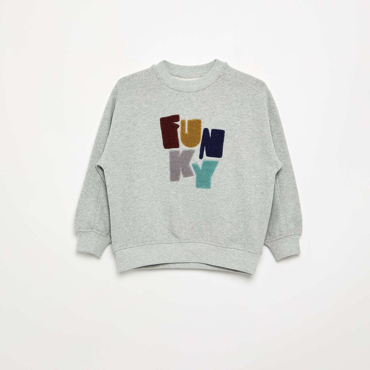 Sweat oversize imprimé GRIS