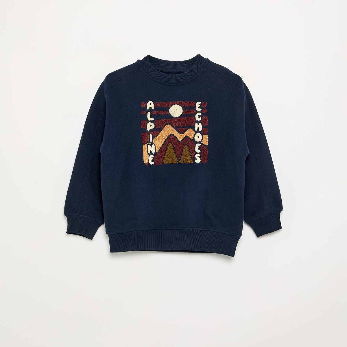 Sweat oversize imprimé BLEU
