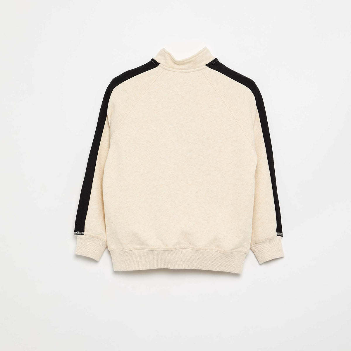 Sweat col camionneur BEIGE