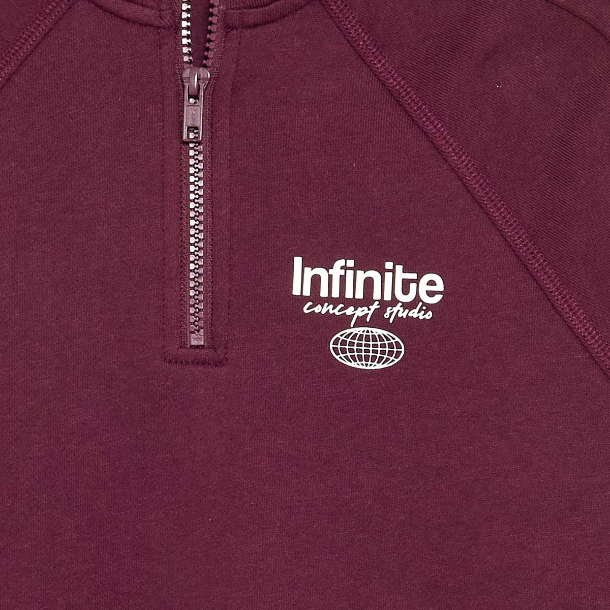 Sweat col camionneur ROUGE