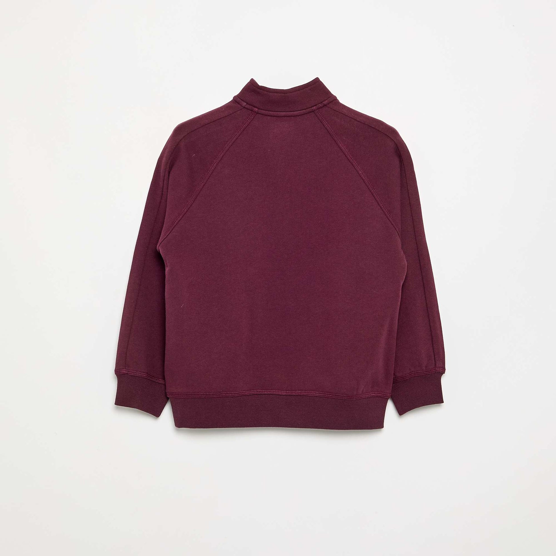 Sweat col camionneur ROUGE