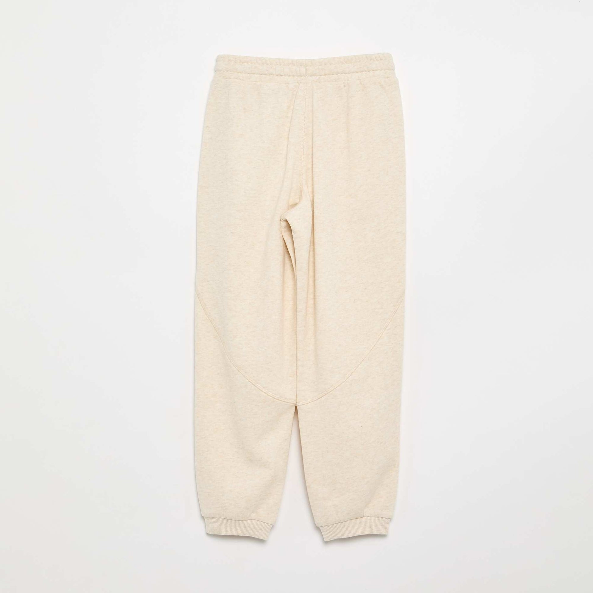 Jogging de sport en French Terry BEIGE
