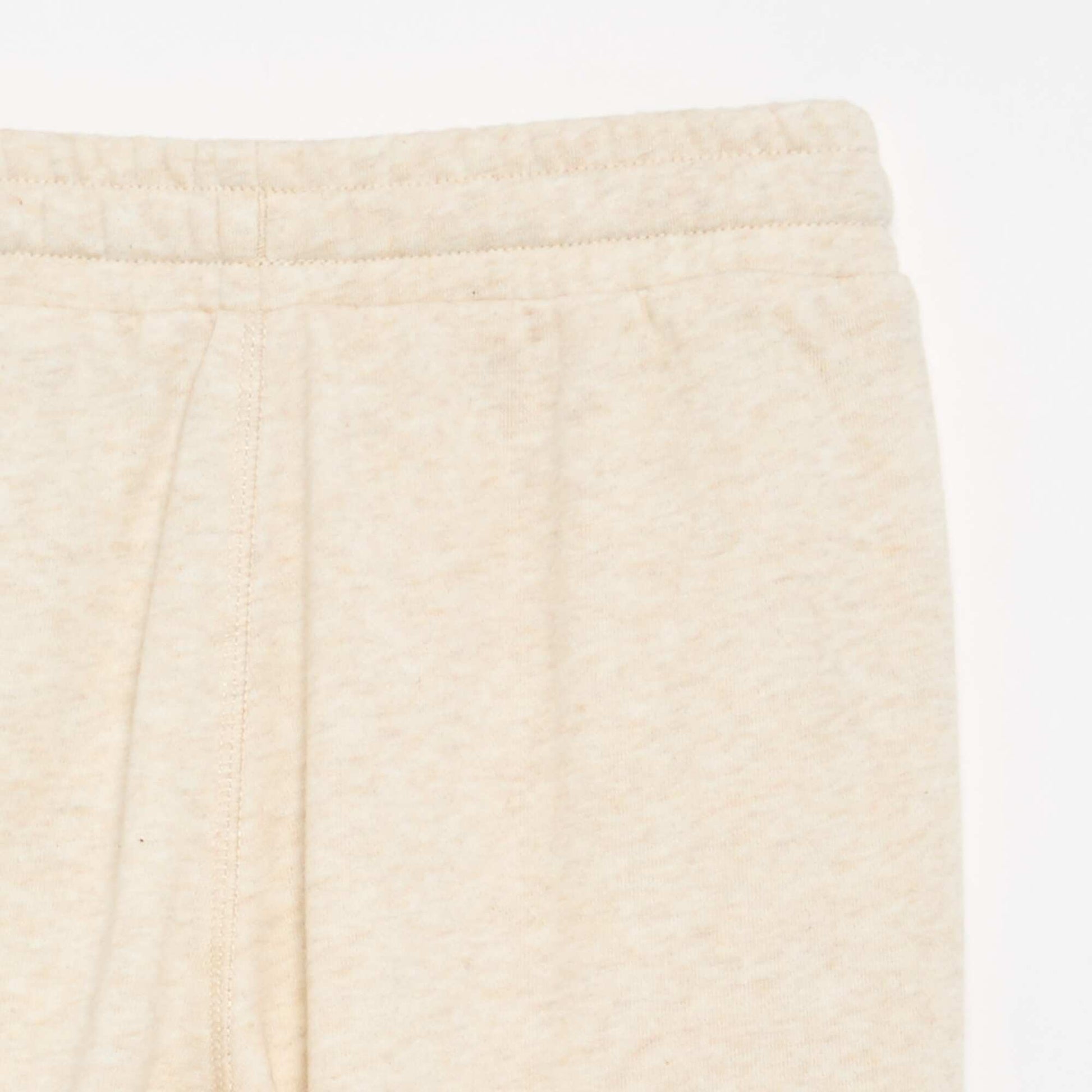 Jogging de sport en French Terry BEIGE