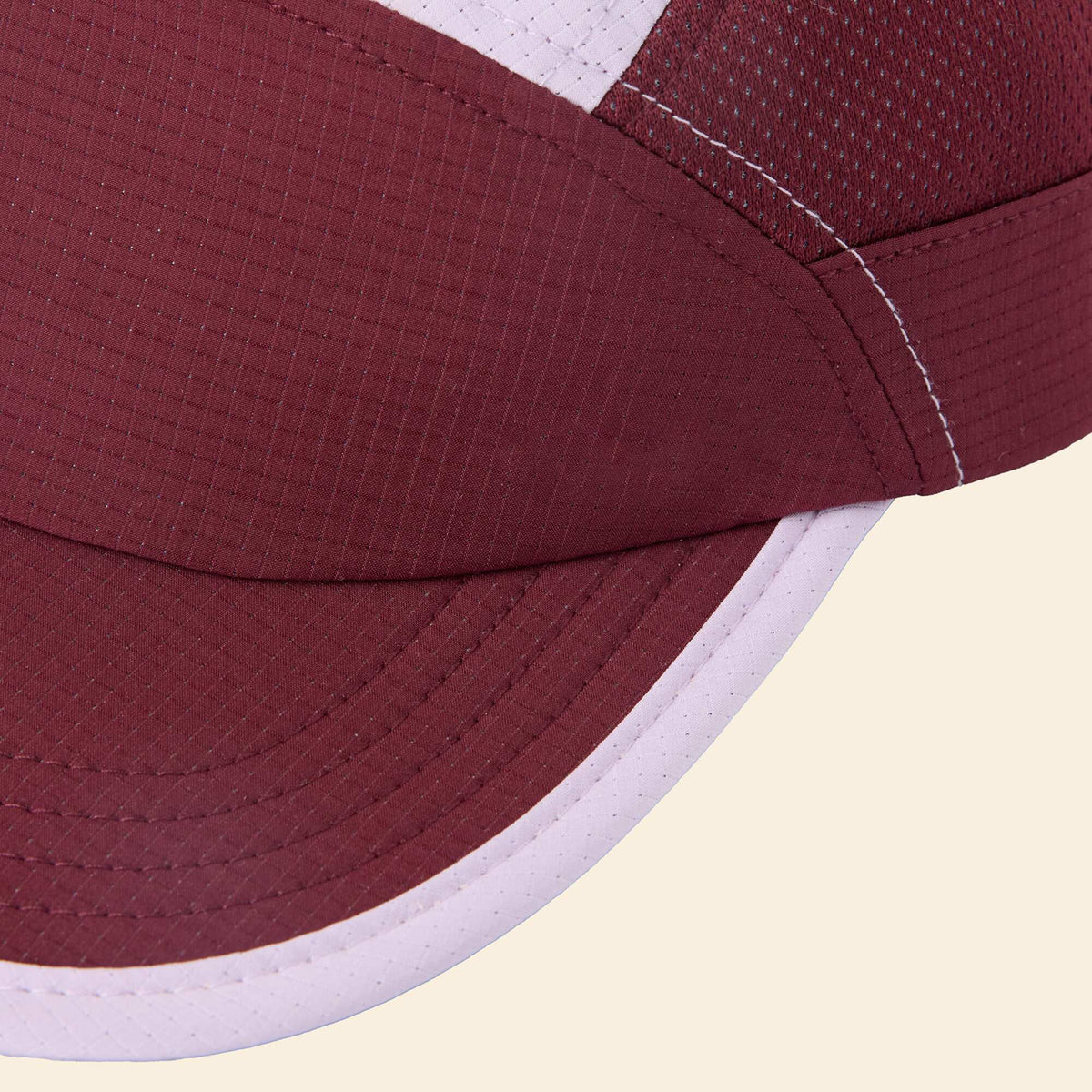 Casquette de running avec visière souple ROUGE