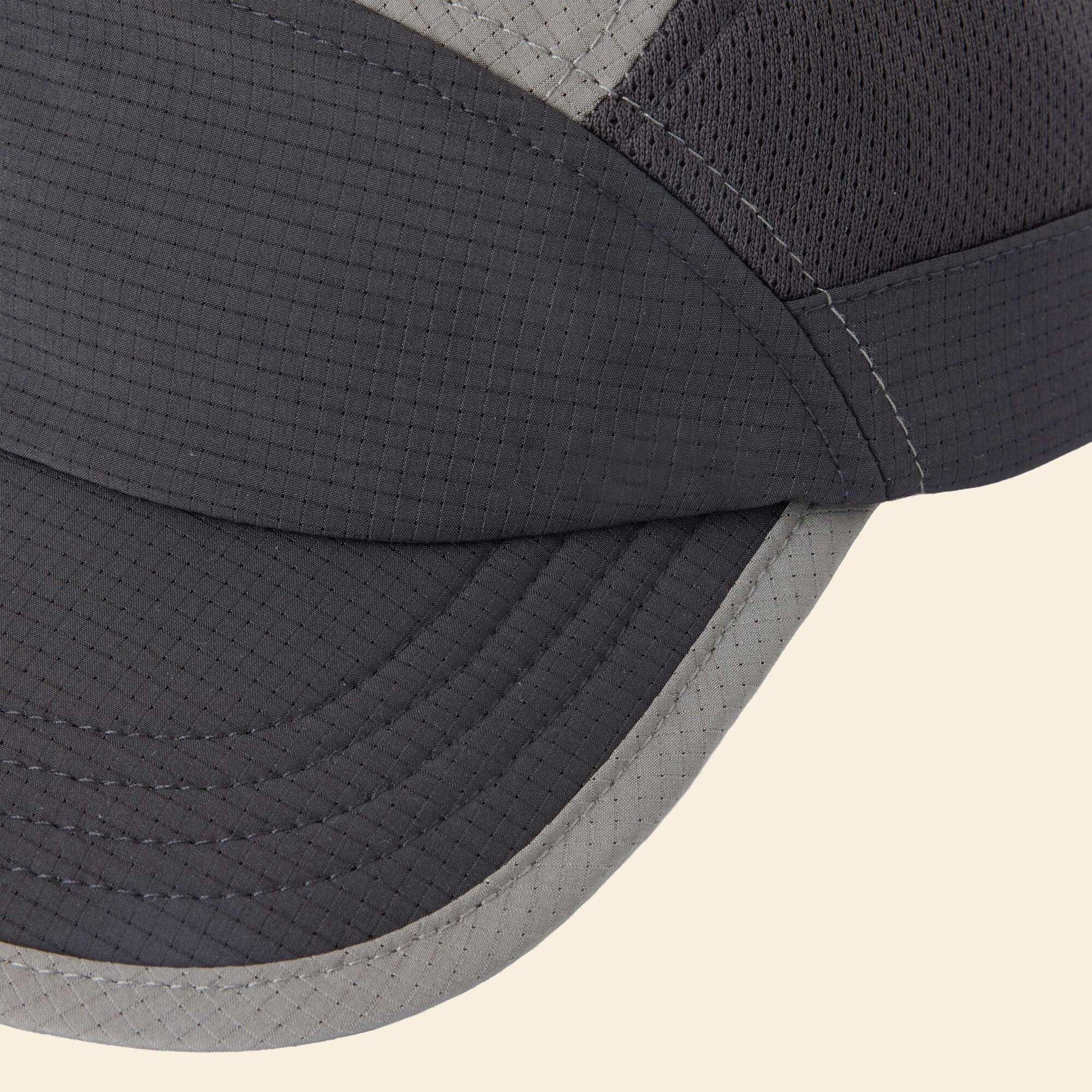 Casquette de running avec visière souple NOIR