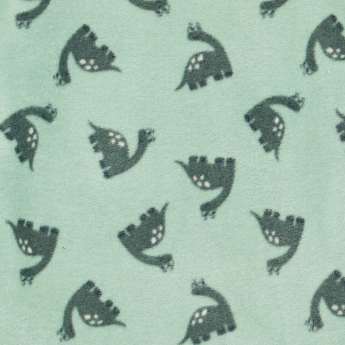 Pyjama 2 pièces en polaire VERT