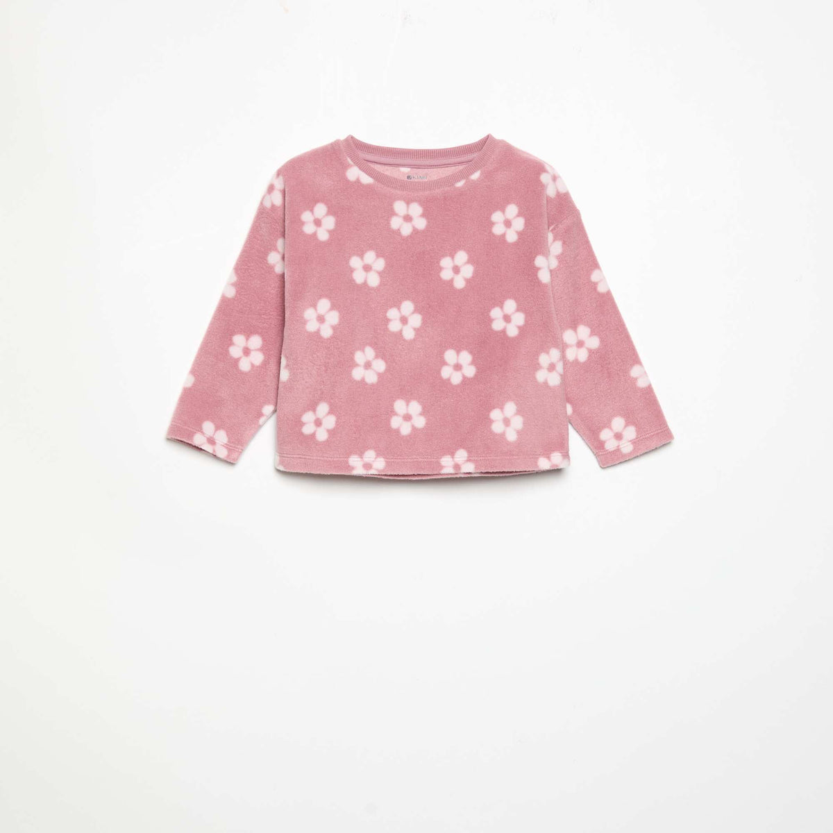 Pyjama 2 pièces en polaire ROSE