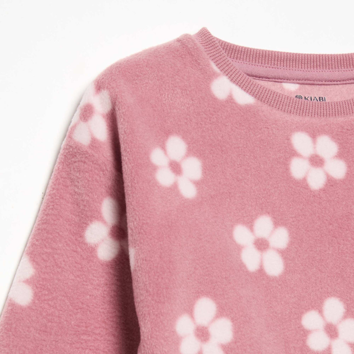 Pyjama 2 pièces en polaire ROSE
