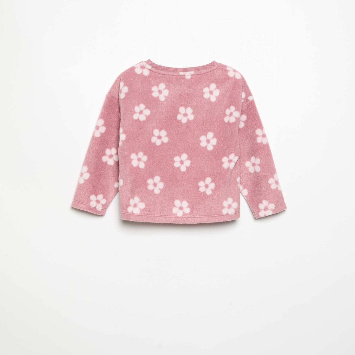 Pyjama 2 pièces en polaire ROSE