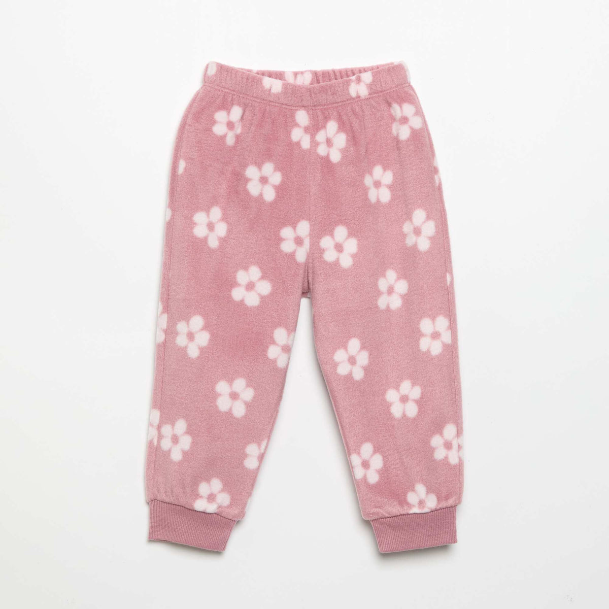 Pyjama 2 pièces en polaire ROSE