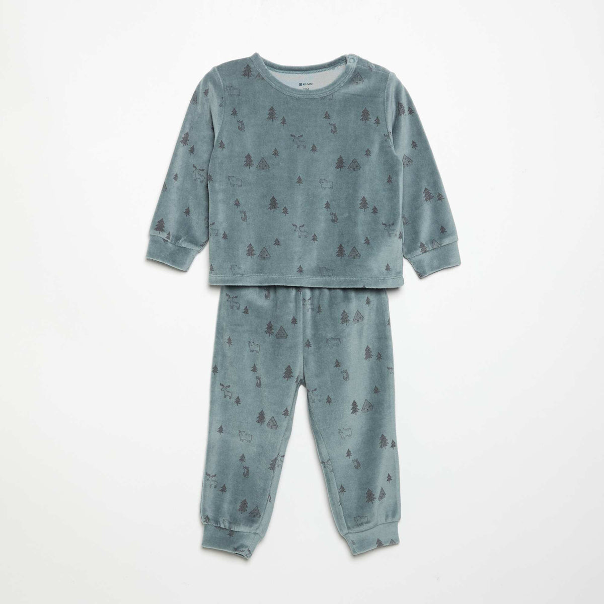 Pyjama 2 pièces - Sweat + pantalon BLEU
