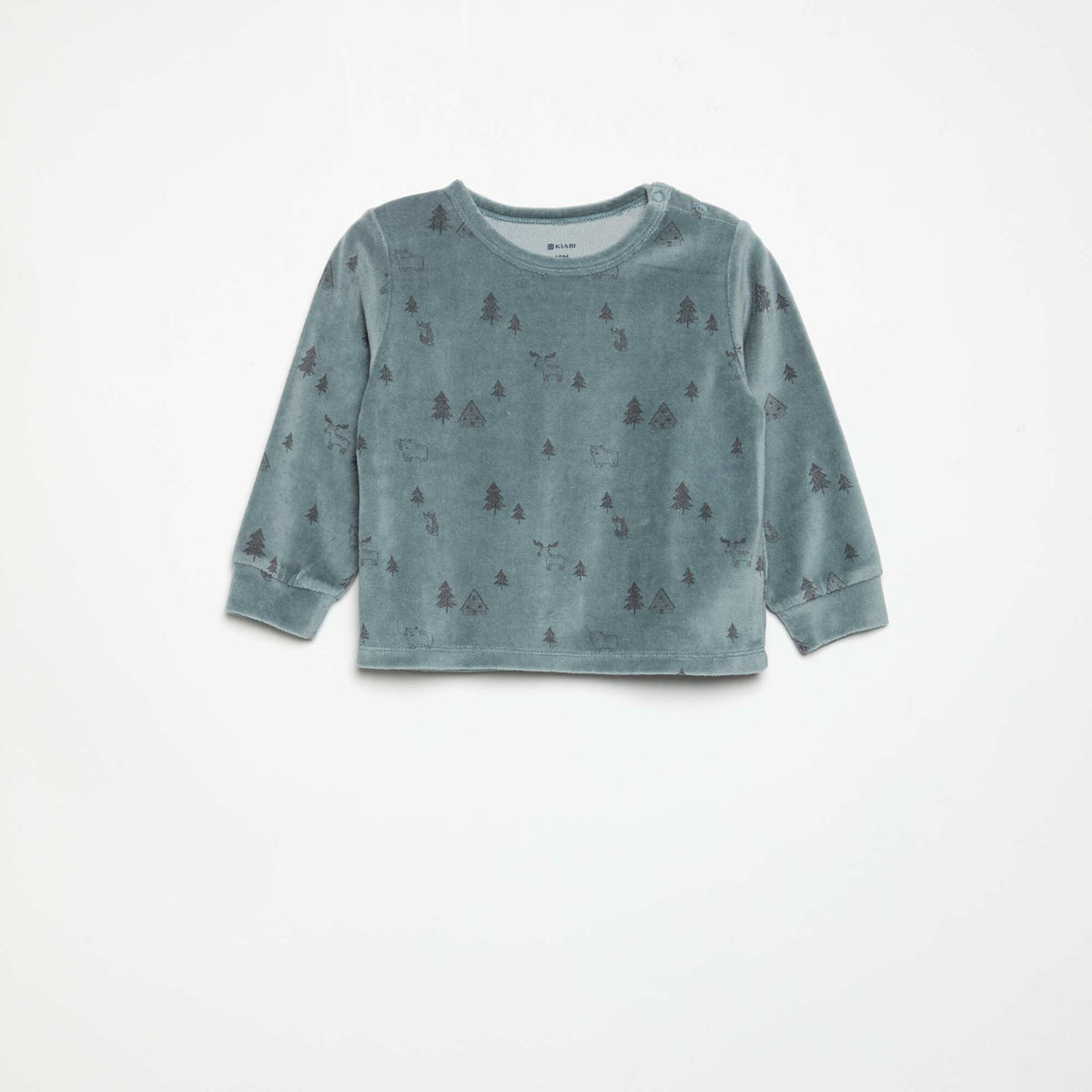 Pyjama 2 pièces - Sweat + pantalon BLEU