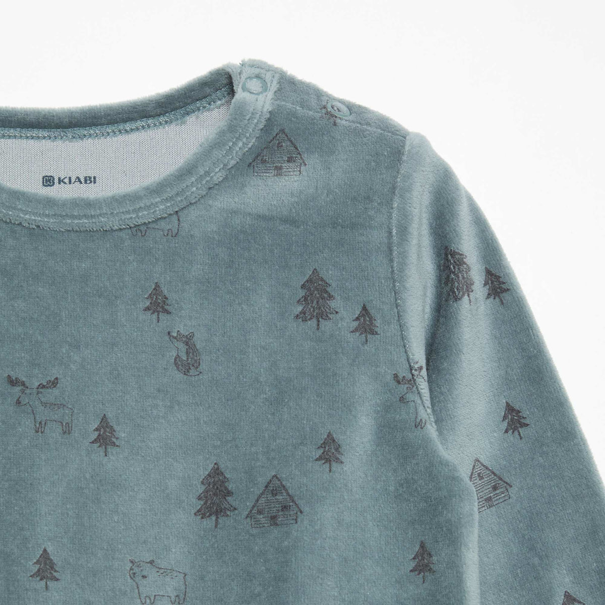 Pyjama 2 pièces - Sweat + pantalon BLEU