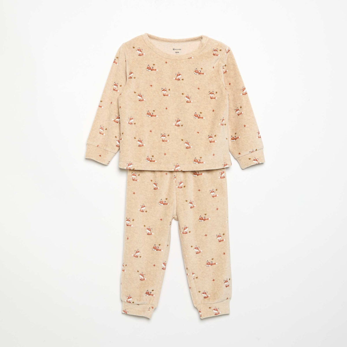 Pyjama 2 pièces - Sweat + pantalon BEIGE