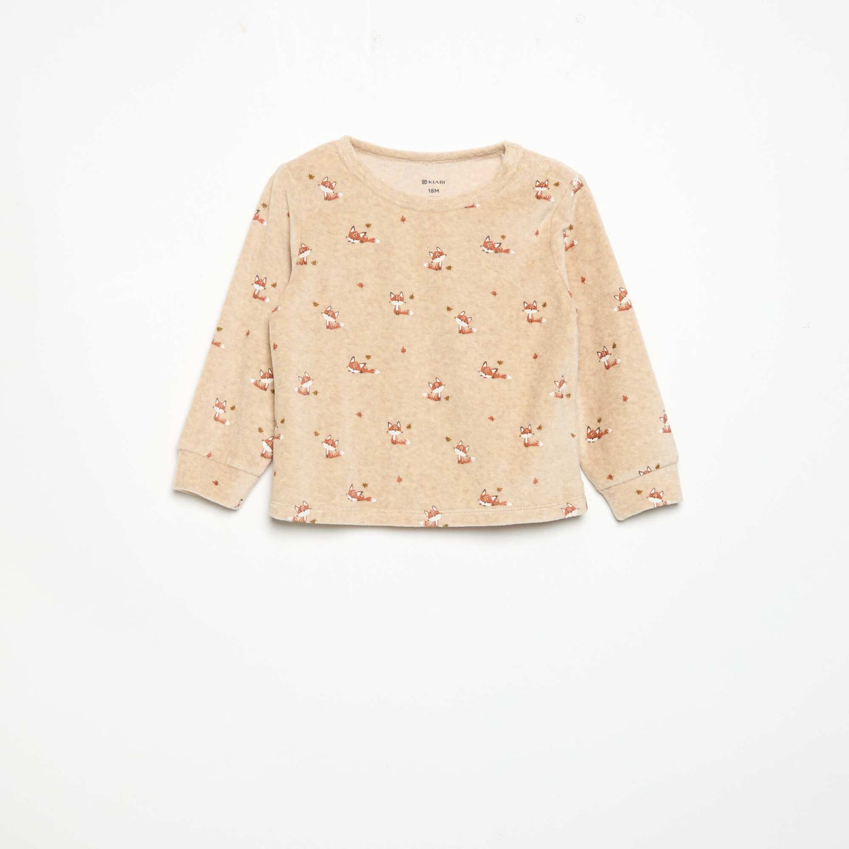 Pyjama 2 pièces - Sweat + pantalon BEIGE