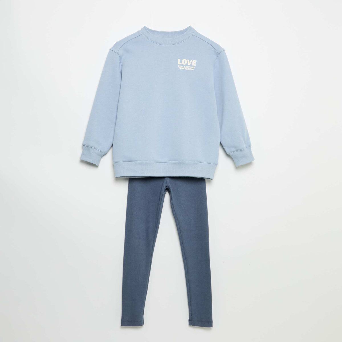Ensemble sweat + legging - 2 pièces BLEU