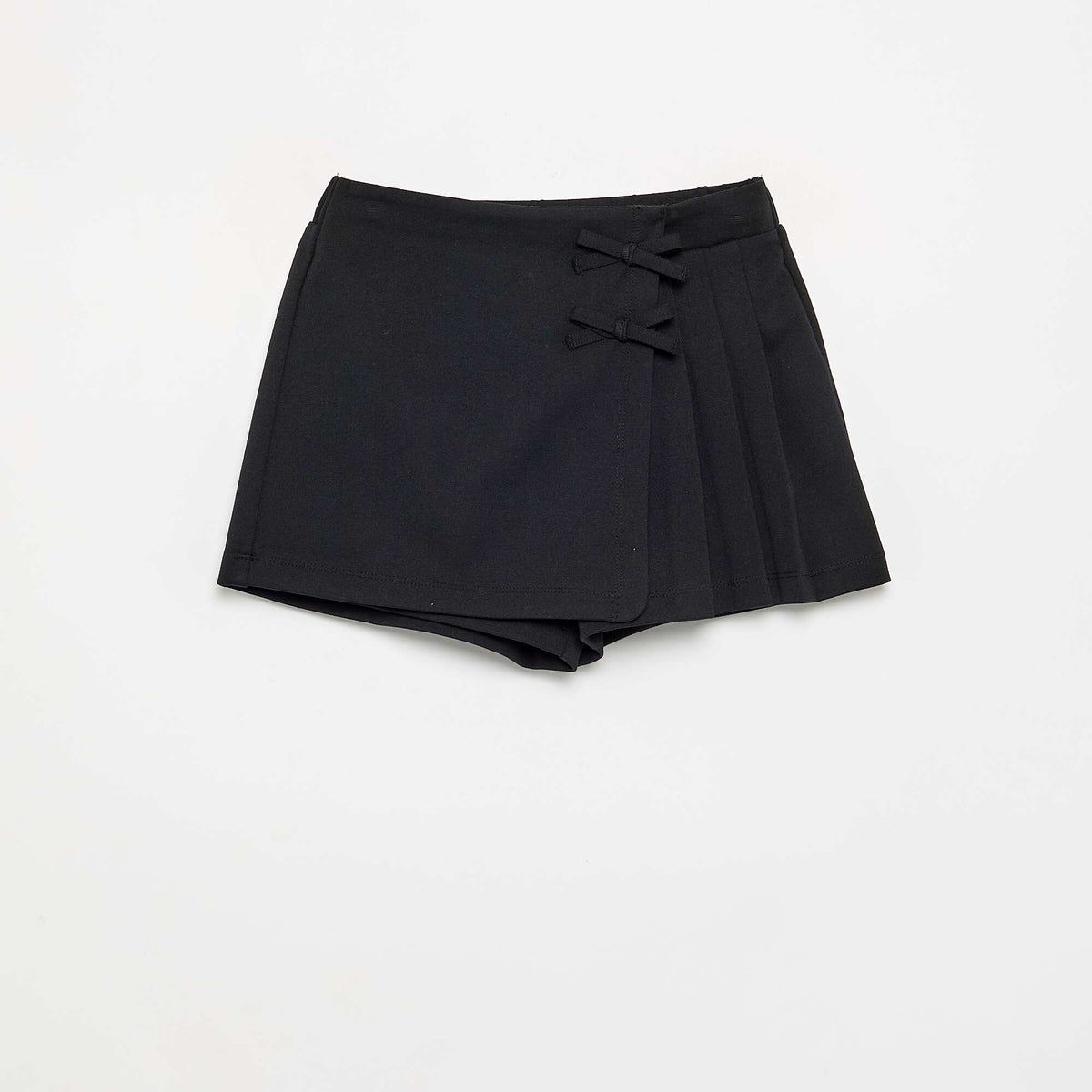 Jupe-short portefeuille NOIR