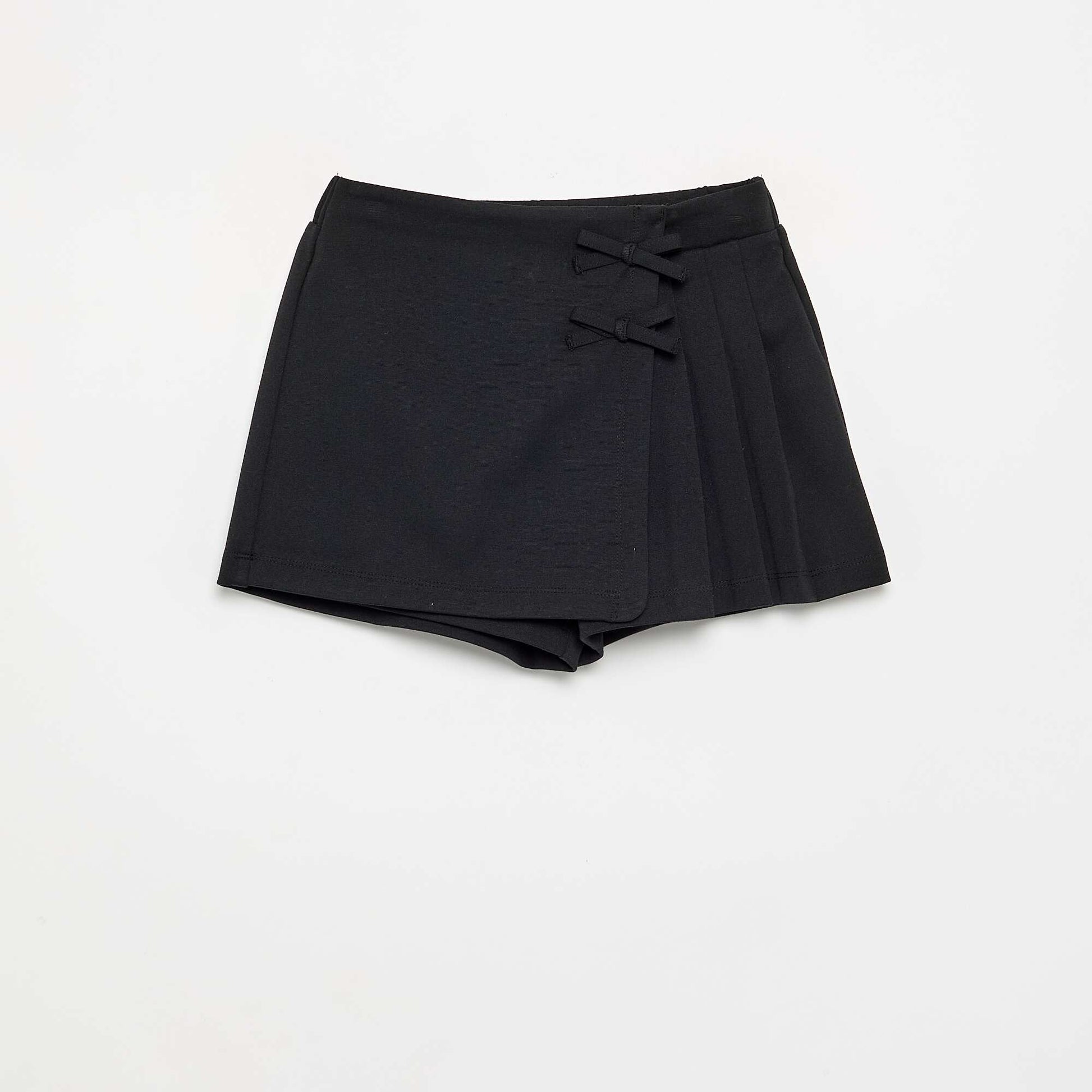 Jupe-short portefeuille NOIR