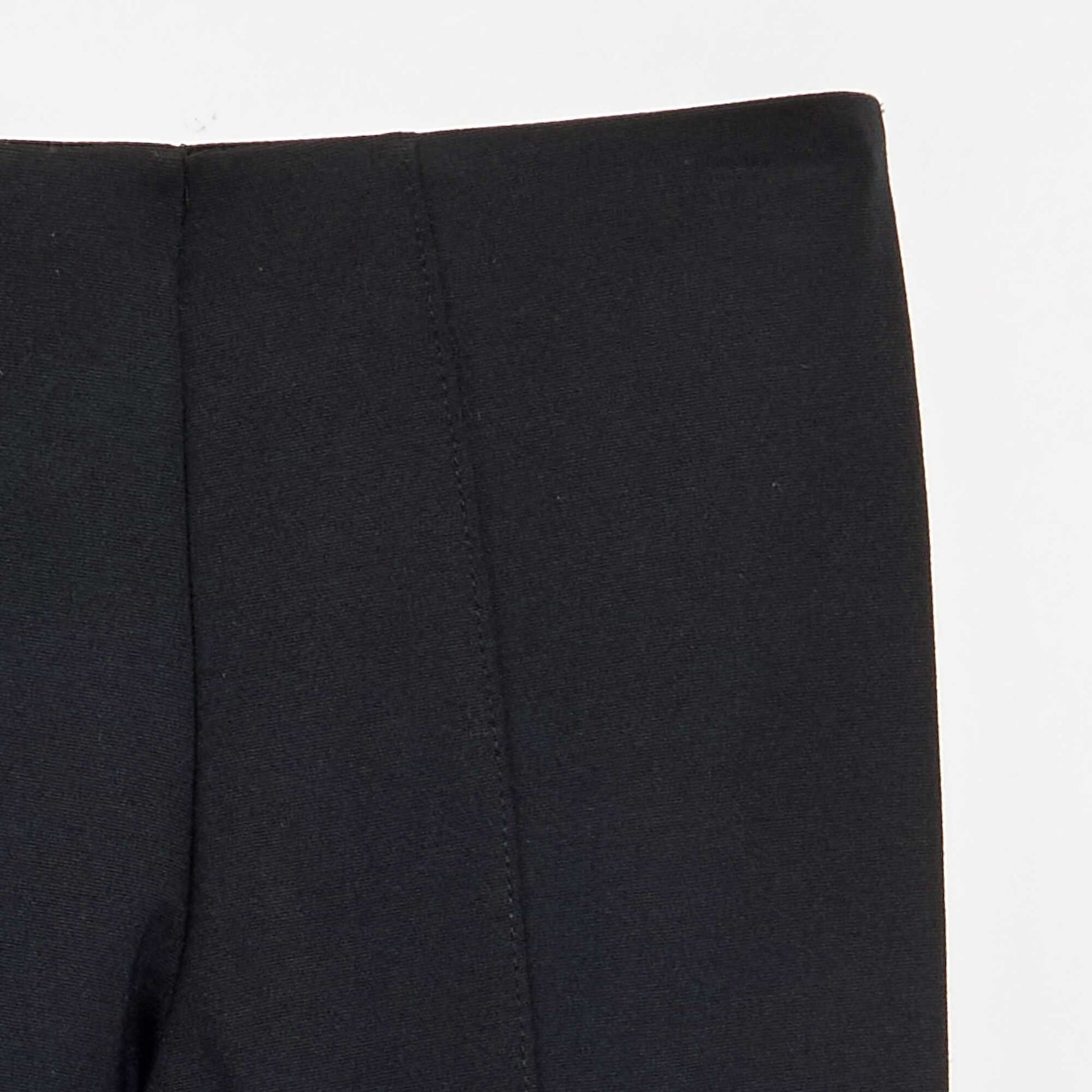 Pantalon forme flare NOIR