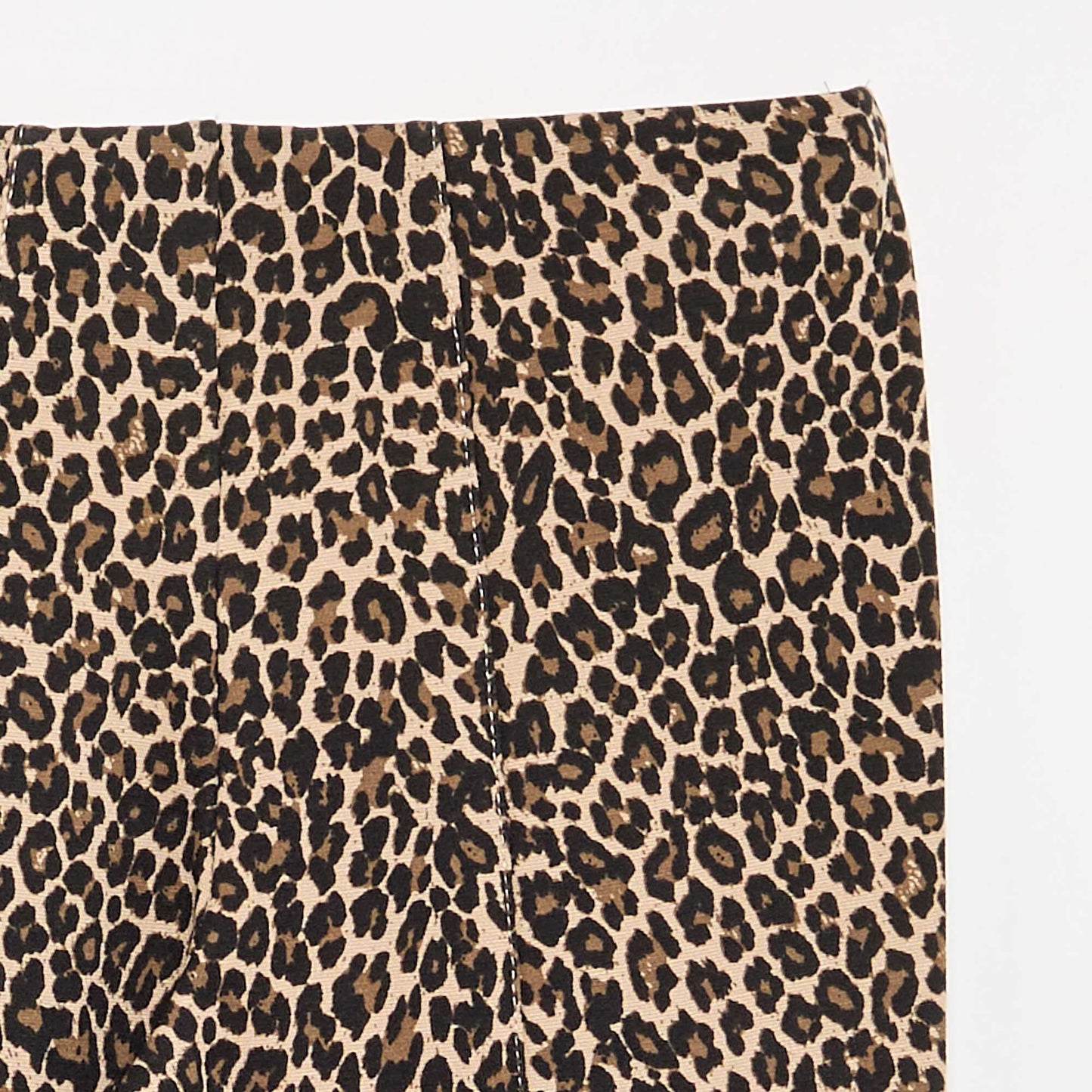 Pantalon forme flare BEIGE