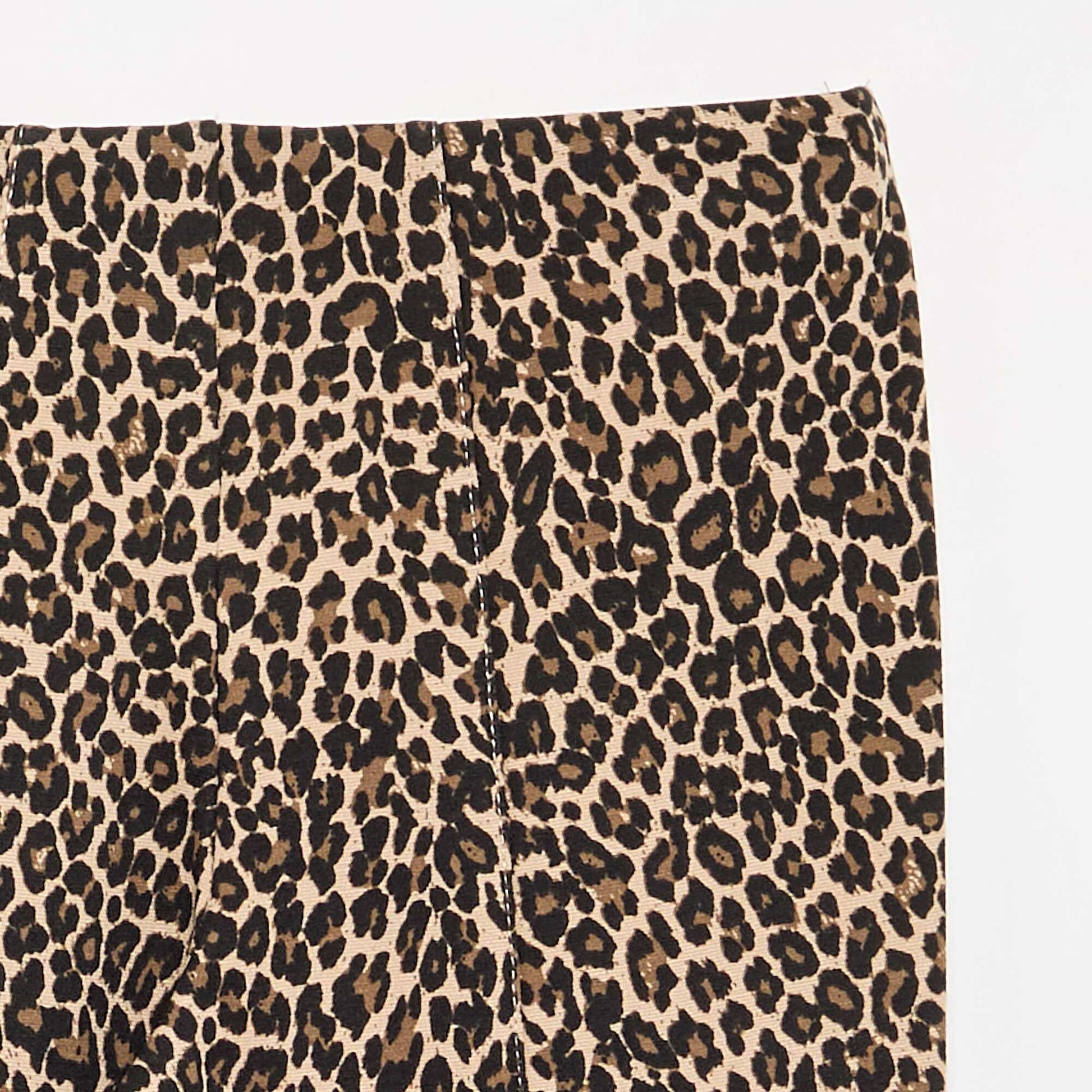 Pantalon forme flare BEIGE