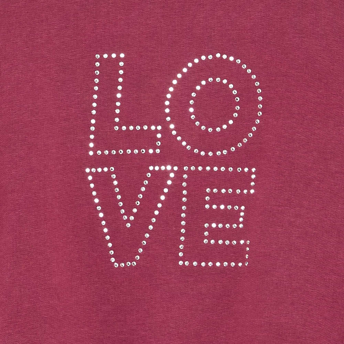 Sweat avec strass VIOLET