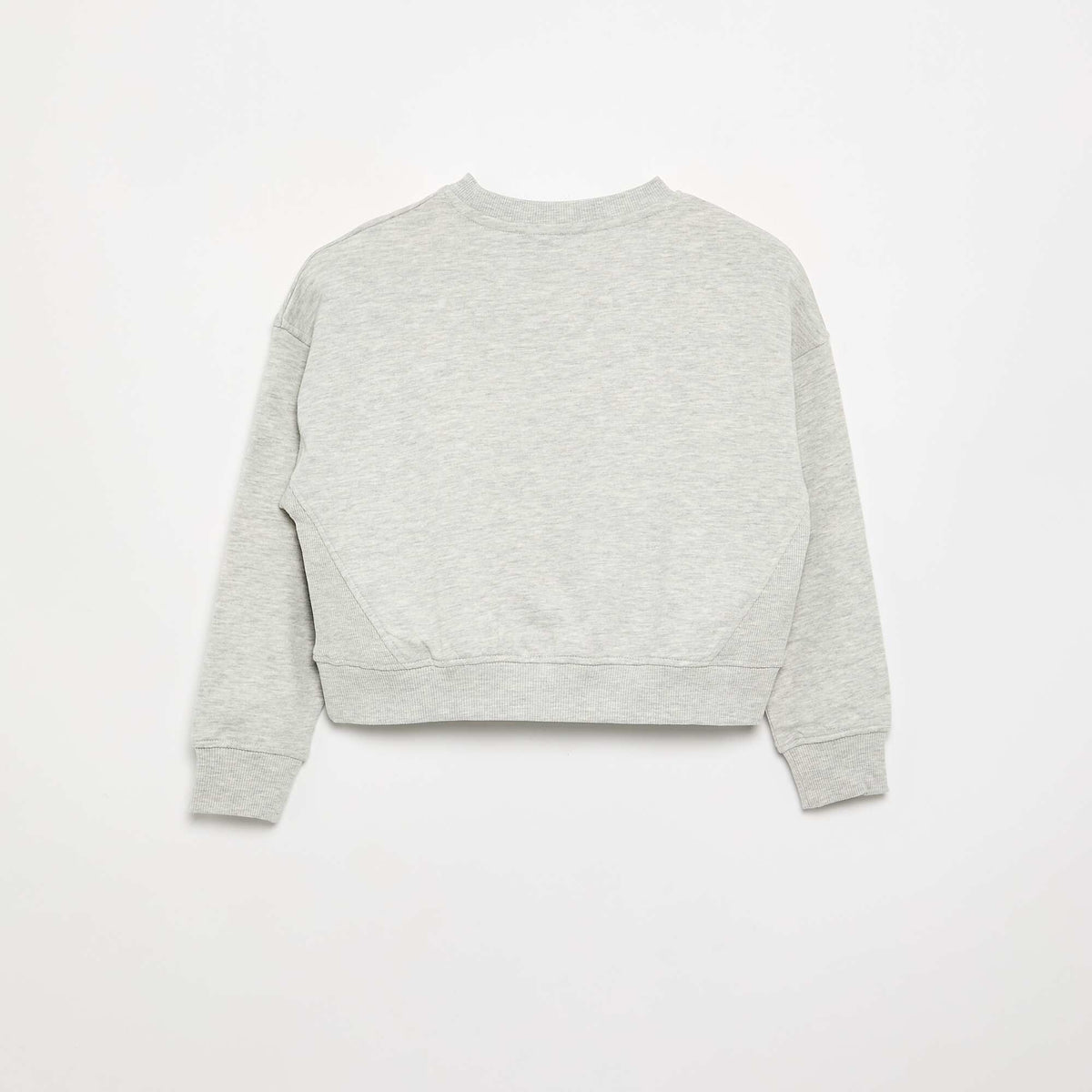 Sweat avec strass GRIS