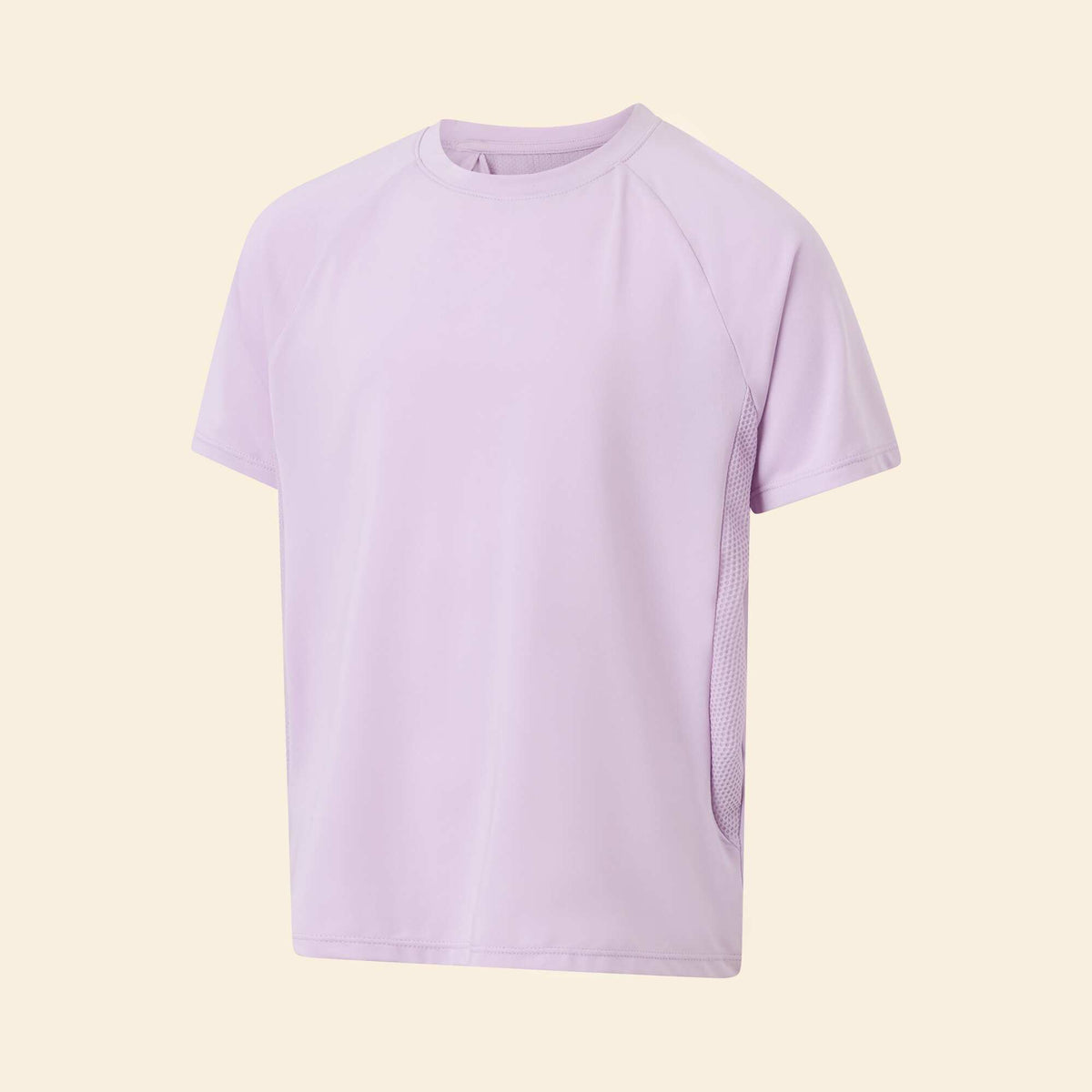 Tee-shirt de sport fluide manches courtes VIOLET