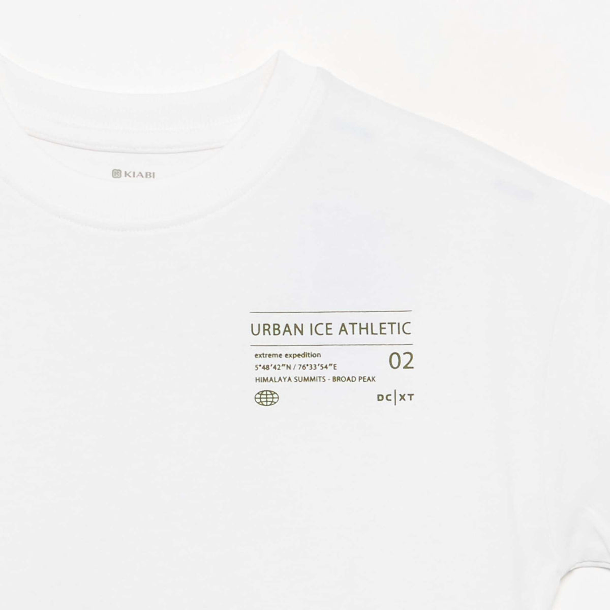 T-shirt imprimé à manches courtes BLANC