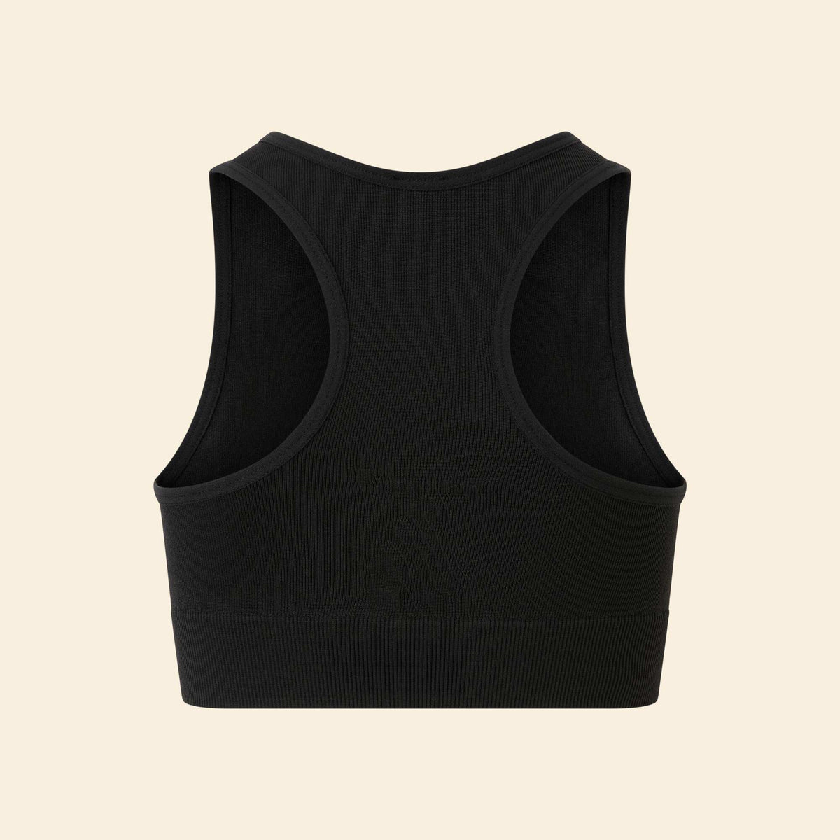 Brassière de sport sans couture NOIR