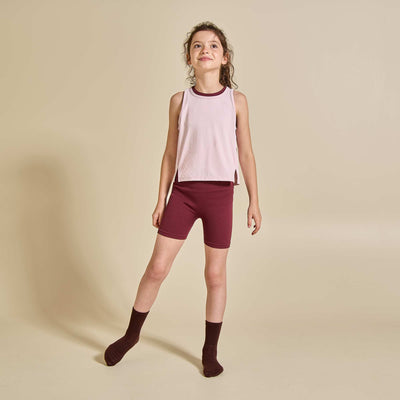 Cycliste de sport sans coutures ROUGE