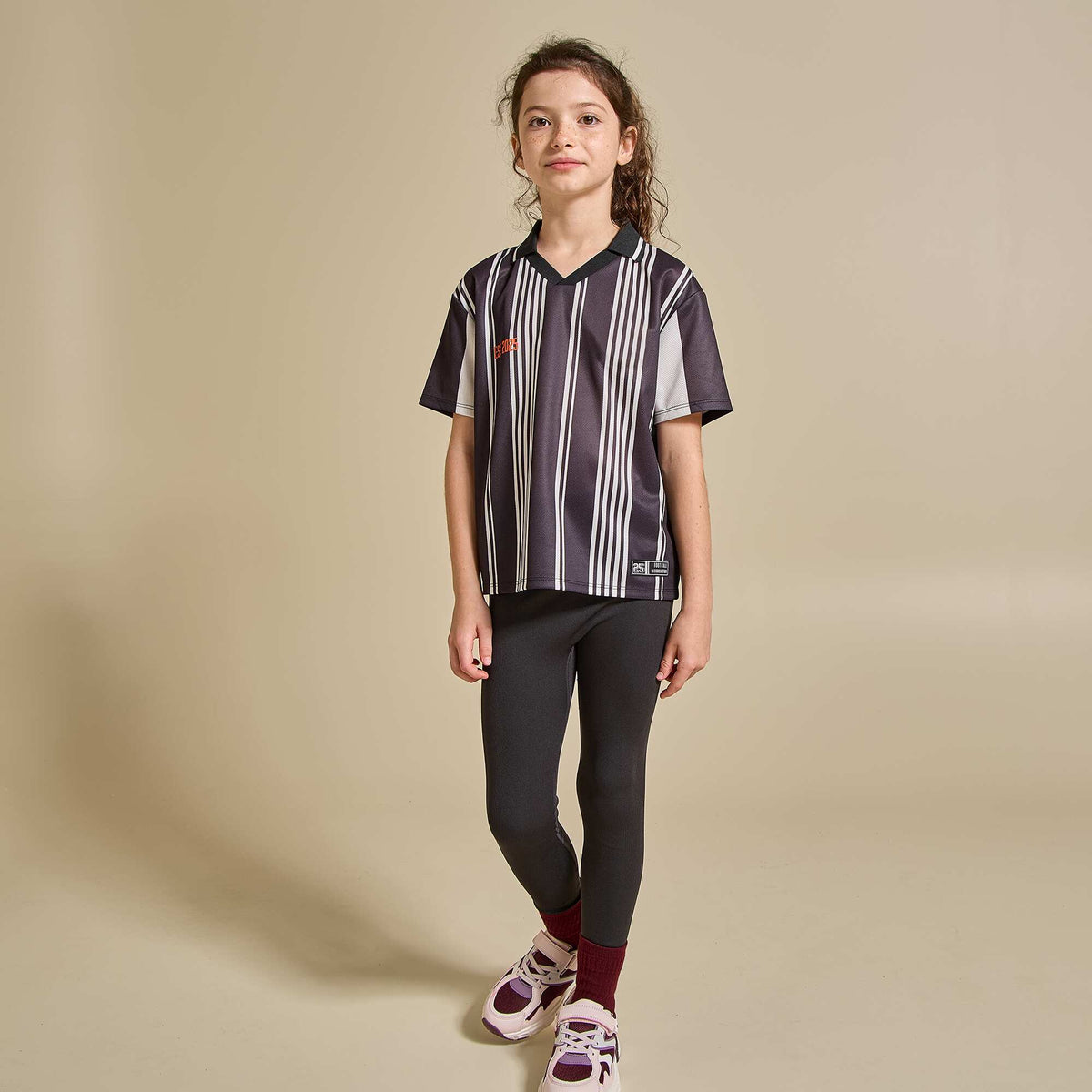 Legging de sport en rib NOIR