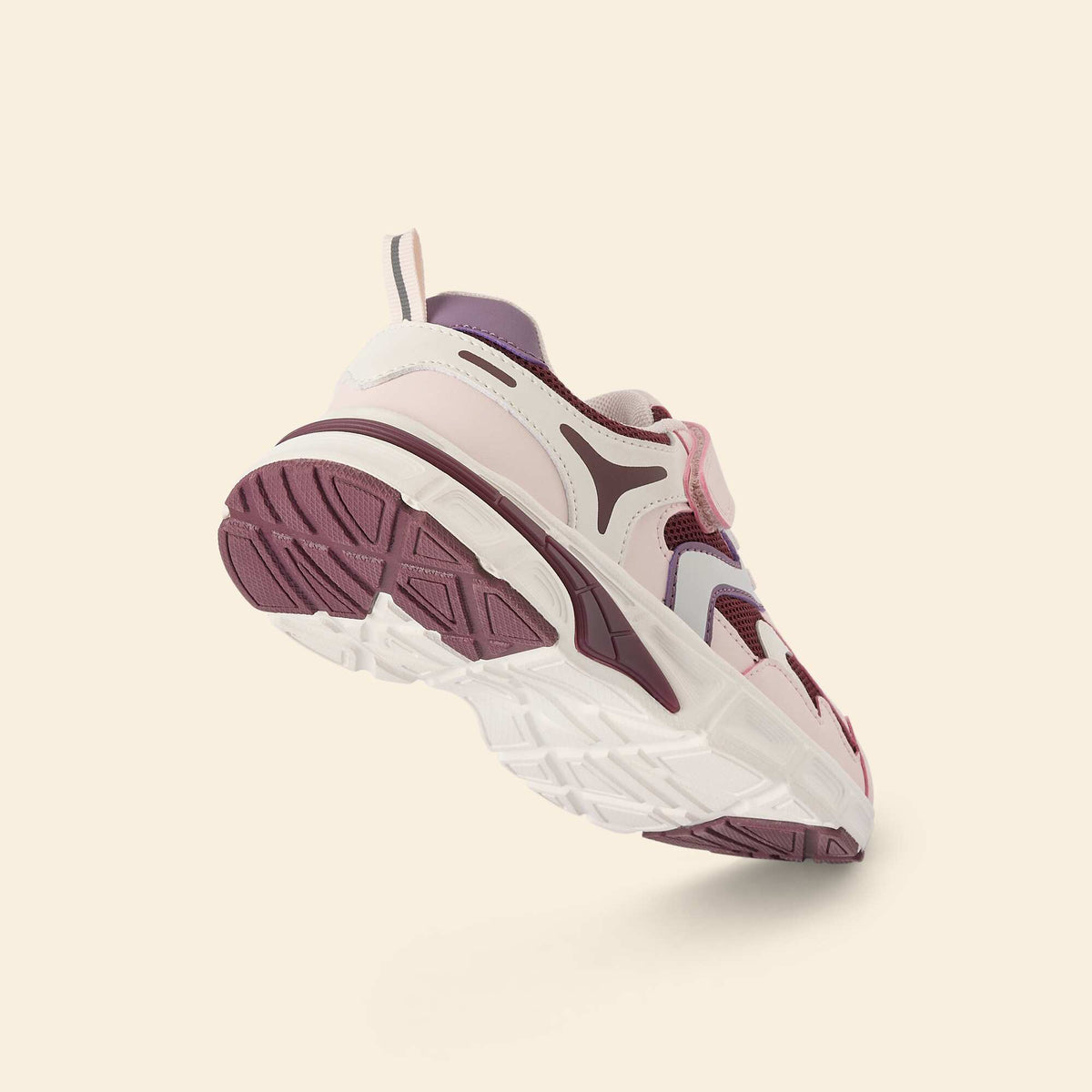 Baskets de sport multicolores à scratch ROSE