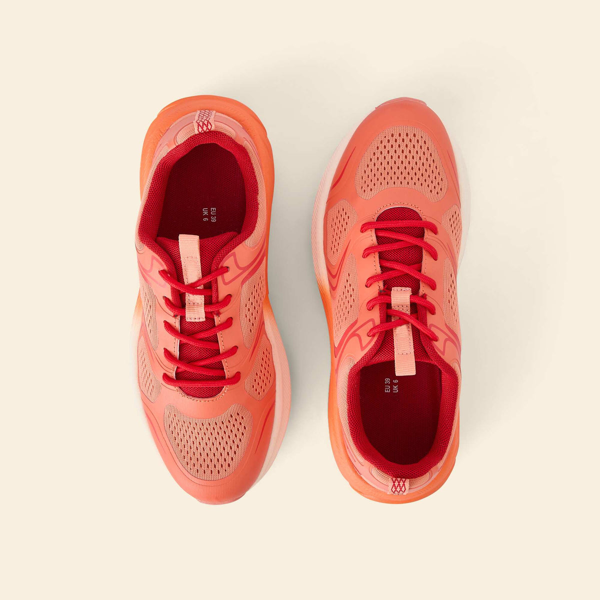 Baskets de running ORANGE