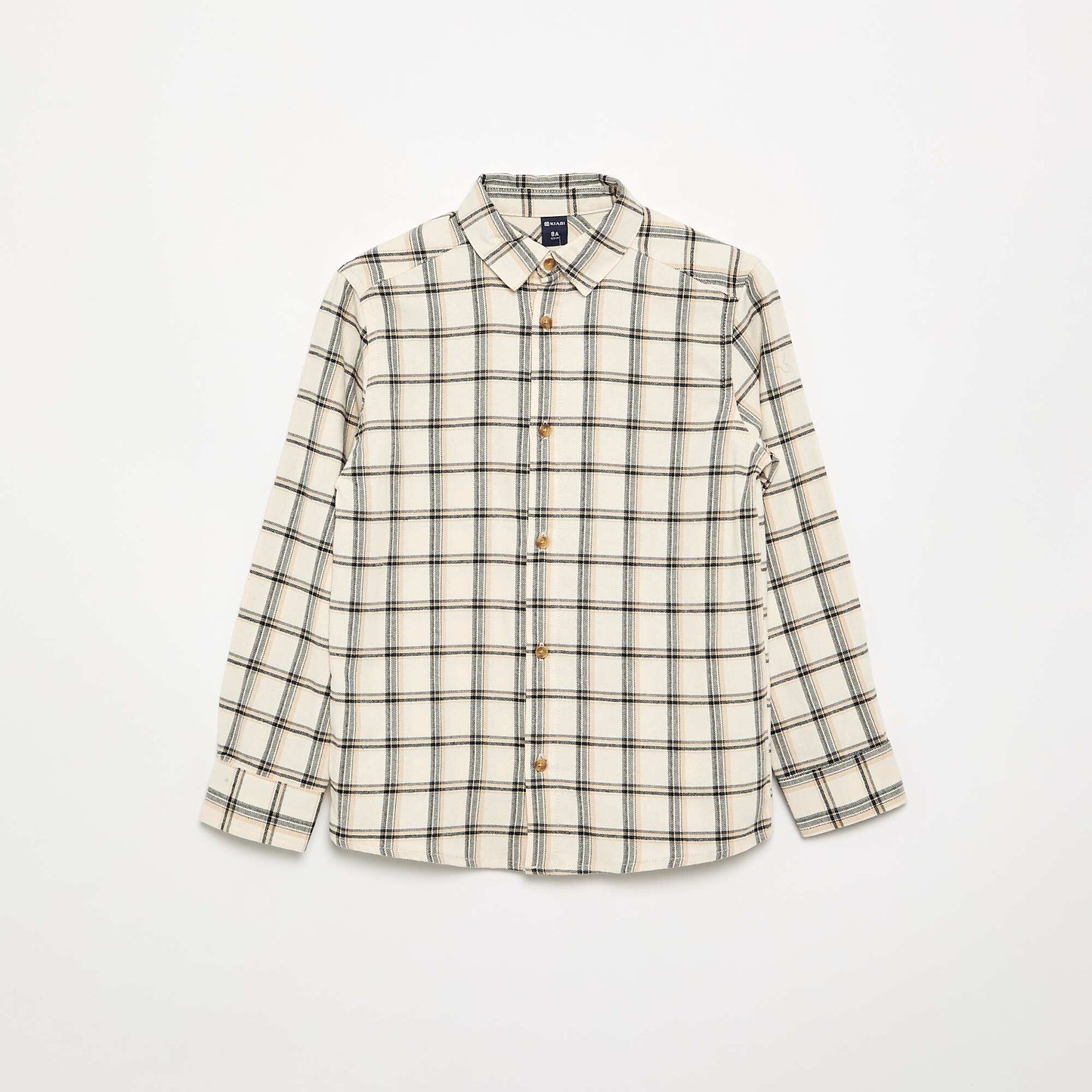 Chemise à carreaux en flanelle GRIS