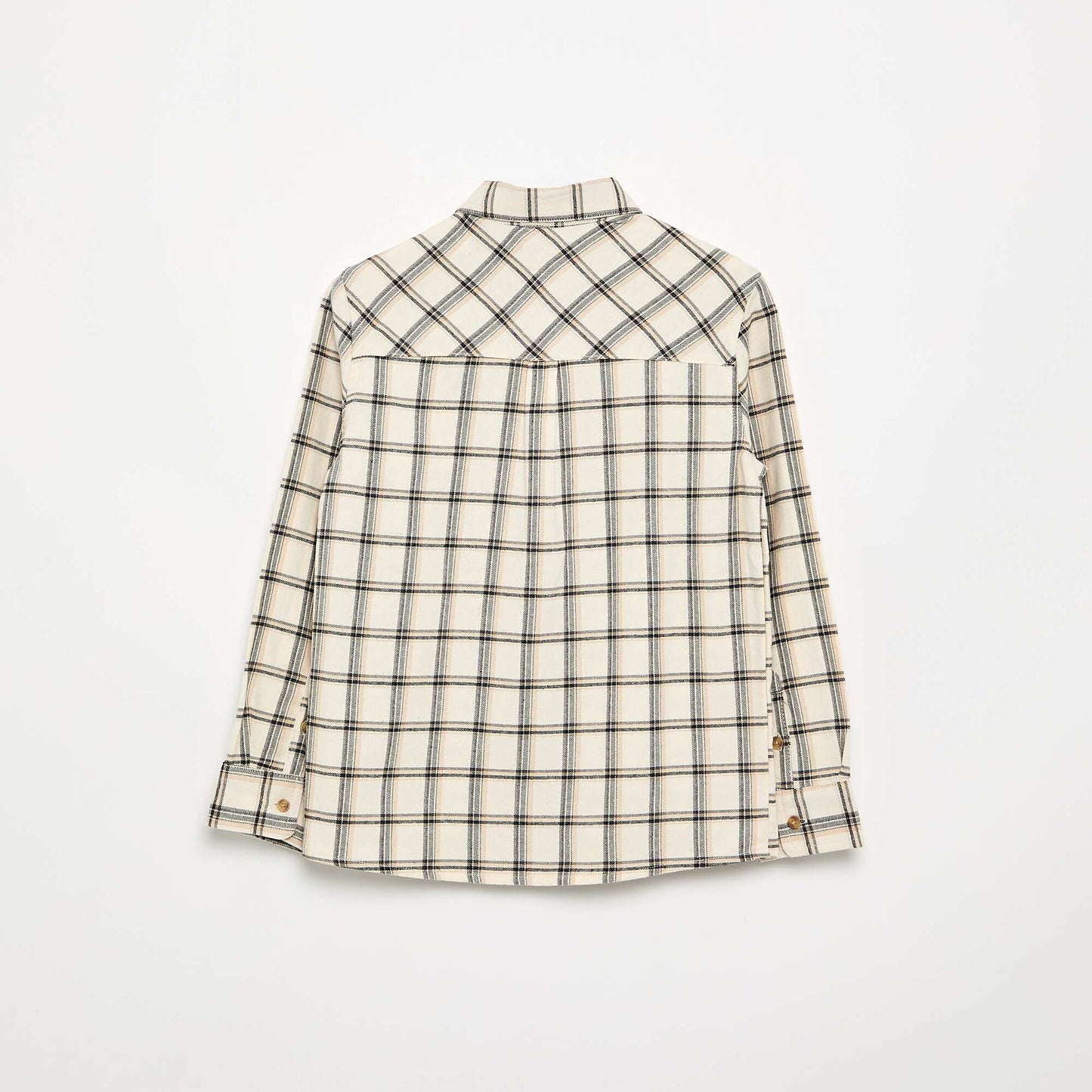 Chemise à carreaux en flanelle GRIS
