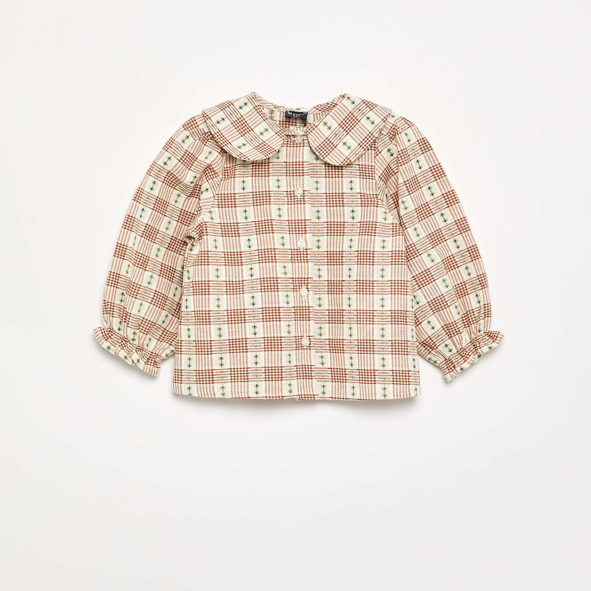 Chemisier à motif BEIGE