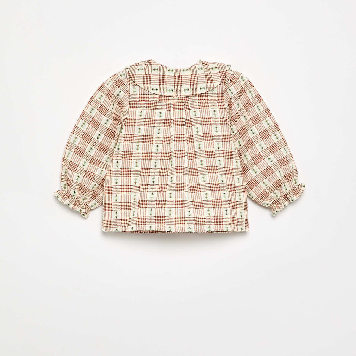 Chemisier à motif BEIGE