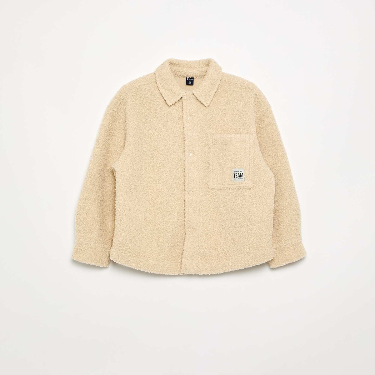 Surchemise moutonnée BEIGE