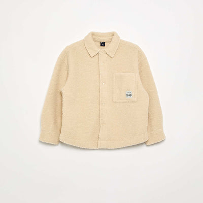 Surchemise moutonnée BEIGE