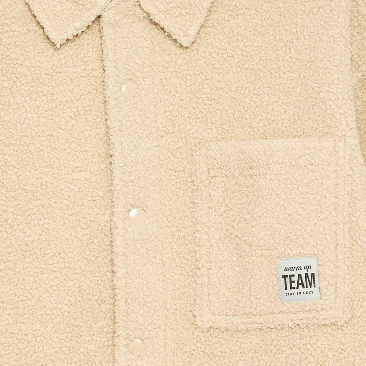 Surchemise moutonnée BEIGE