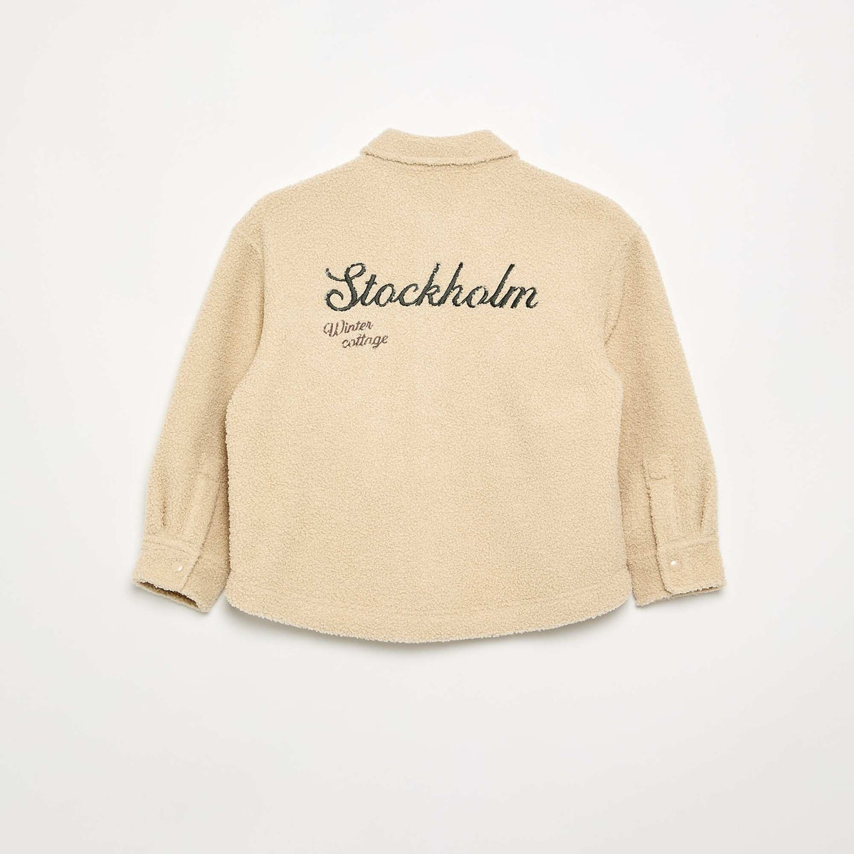 Surchemise moutonnée BEIGE