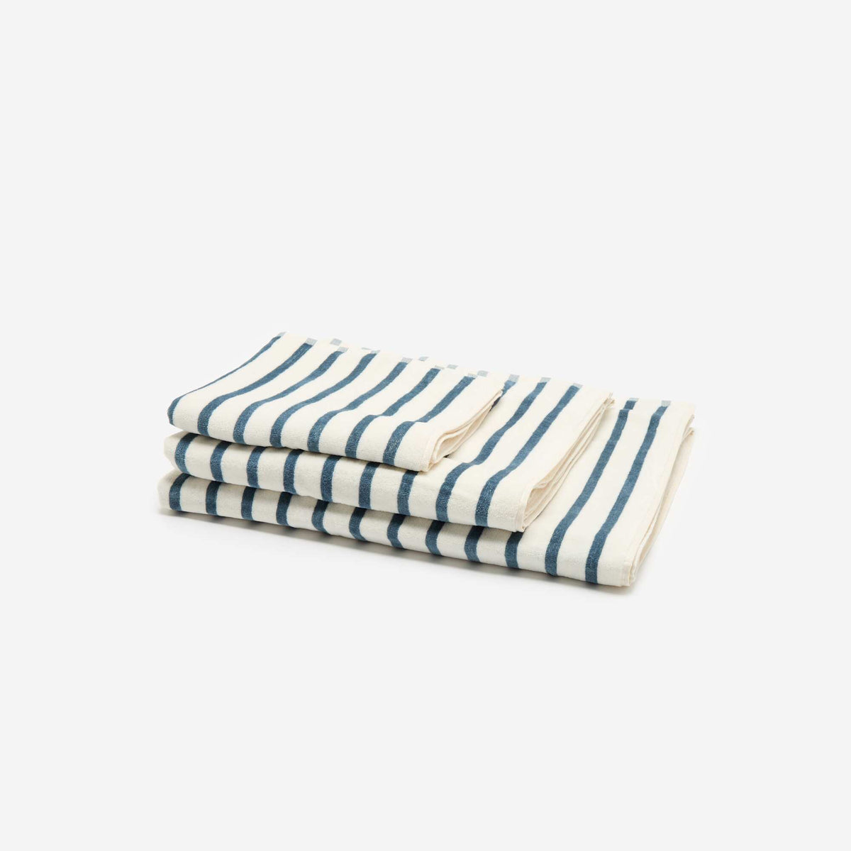 Serviette de bain - 50 x 90 cm BLEU