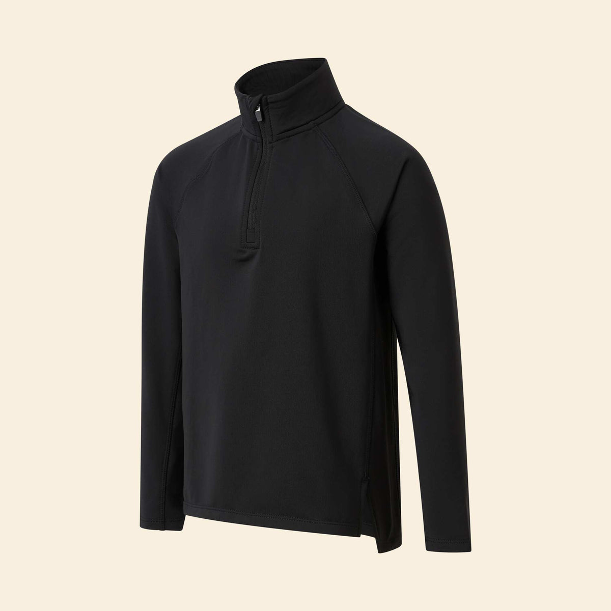 Gilet de sport col camionneur NOIR