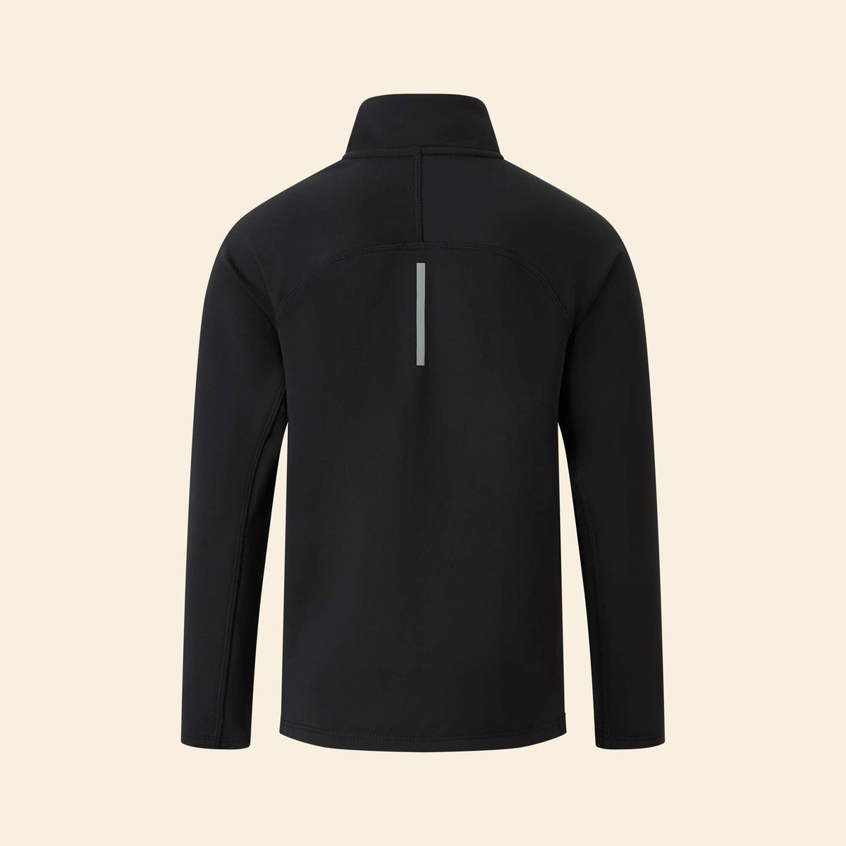 Gilet de sport col camionneur NOIR