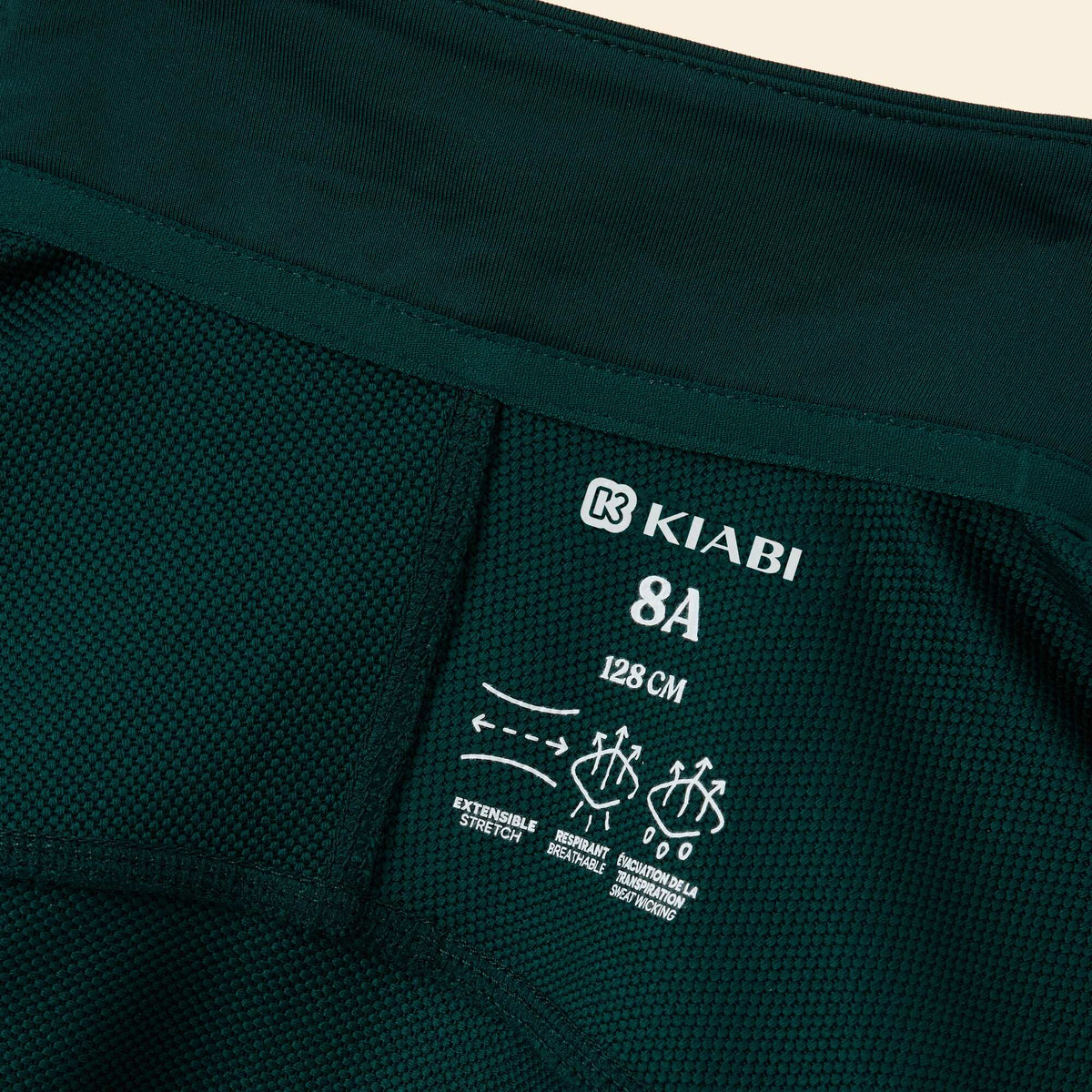 Gilet de sport col camionneur VERT